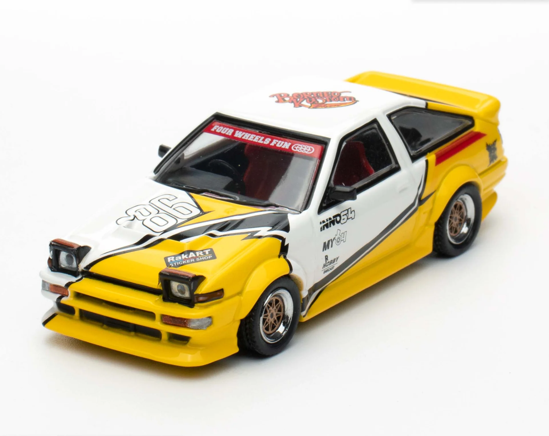 İNNO64 Toyota Sprinter Trueno AE86 Brunei Diecast Kustom Show 2024