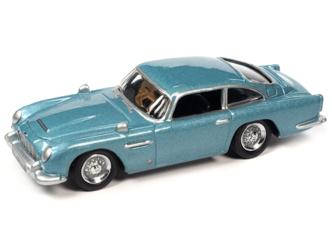 Johnny Lightning 1966 Aston Martin DB5 Carribbean Pearl