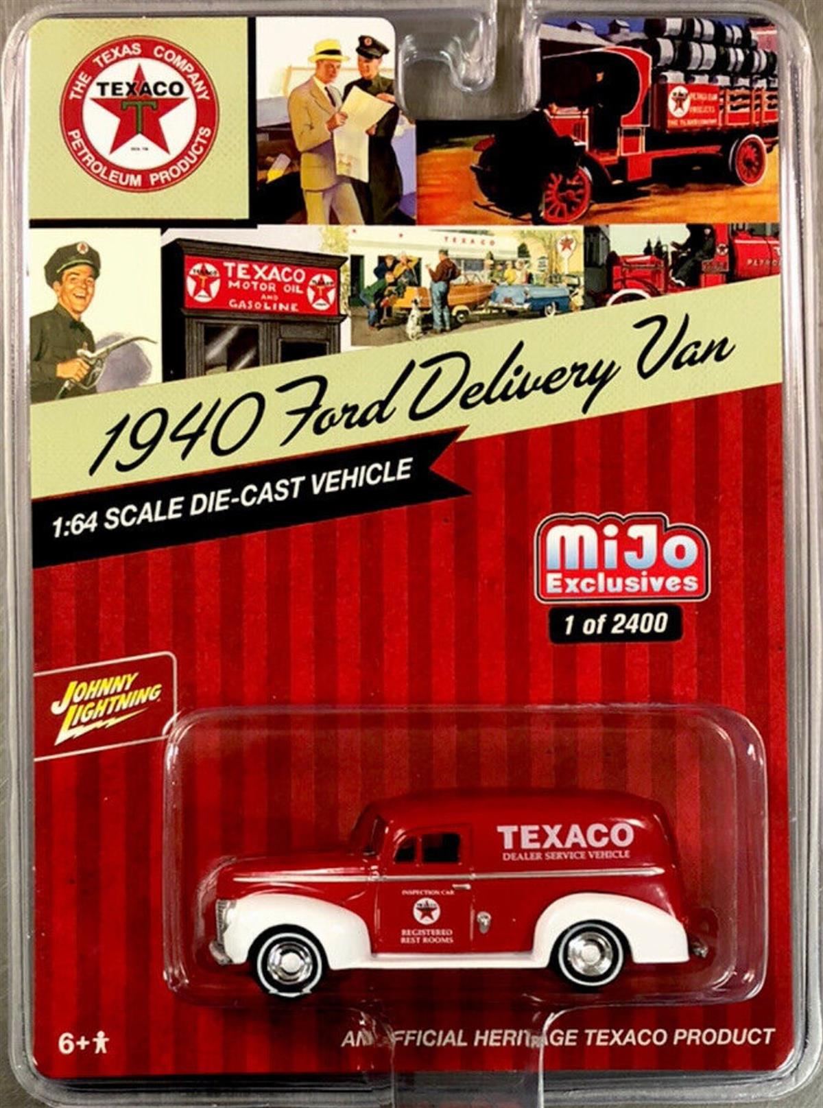 Johnny Lightning Mijo 1940 Ford Delivery Van Texaco