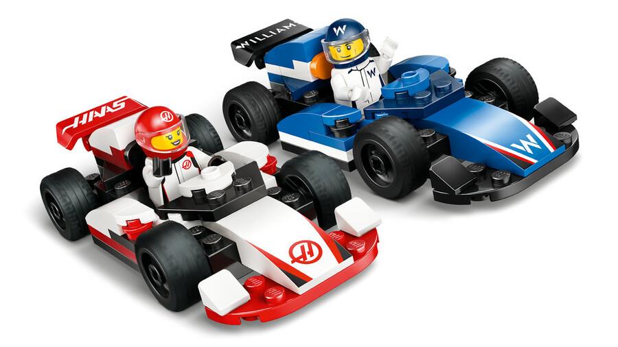 LEGO® City F1® Williams Racing ve Haas F1® Yarış Arabaları
