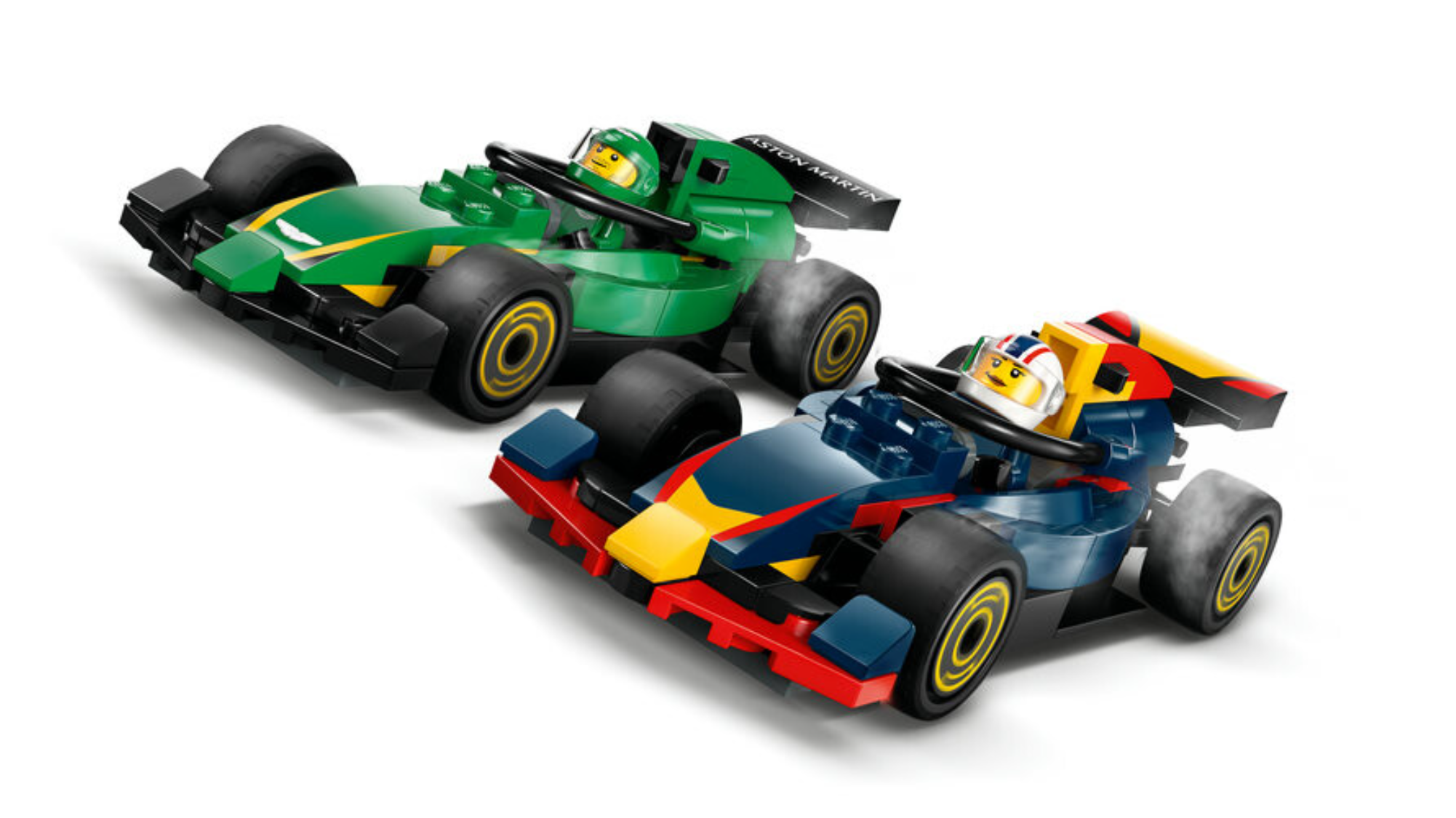 LEGO® RB20 ve AMR24 F1 Arabalı F1 Kamyonu 60445