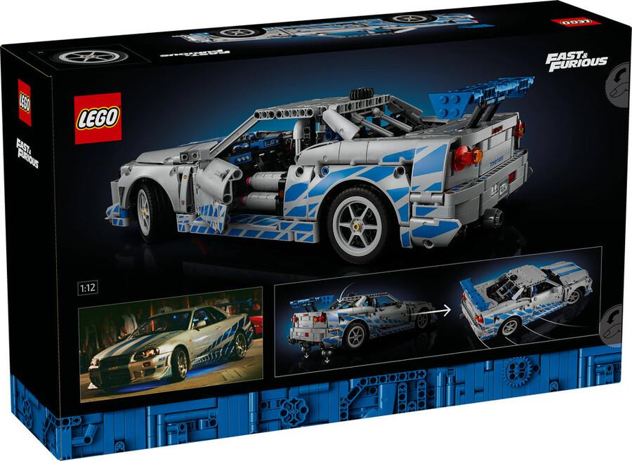 LEGO® Technic Daha Hızlı Daha Öfkeli Nissan Skyline GT-R (R34) Araba
