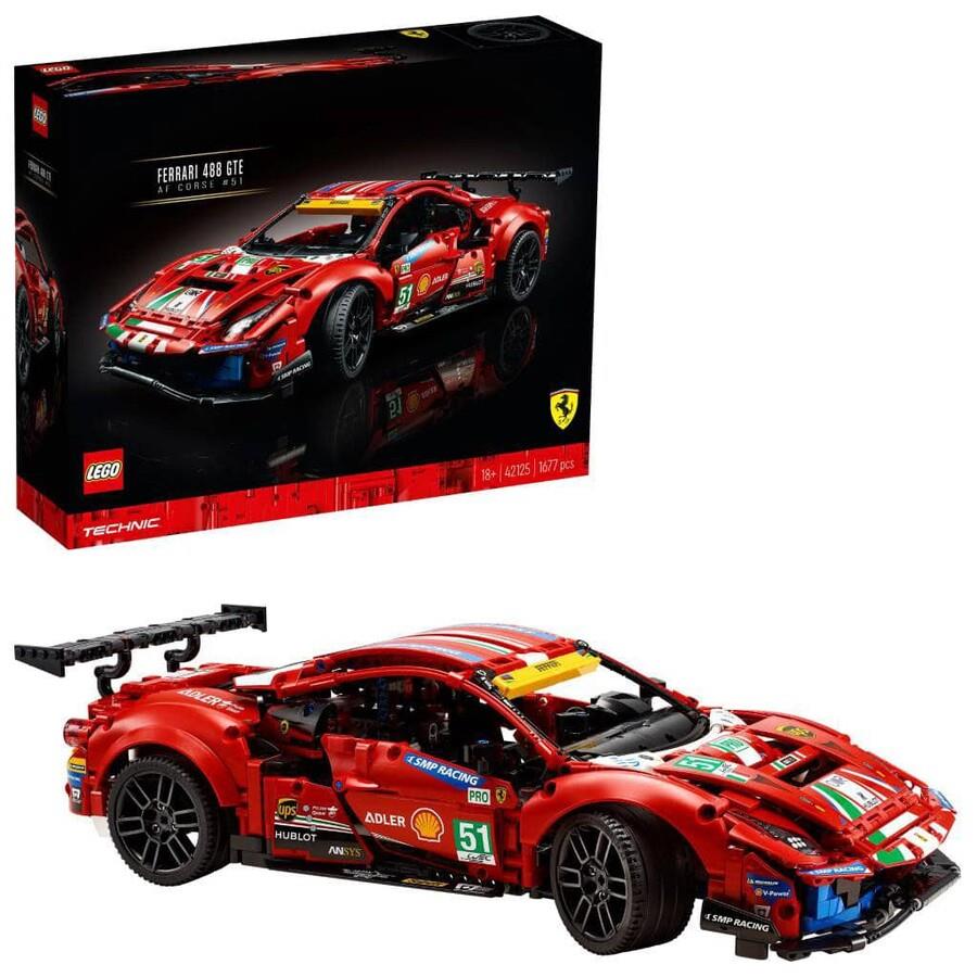 LEGO® Technic Ferrari 488 GTE “AF Corse #51” 42125