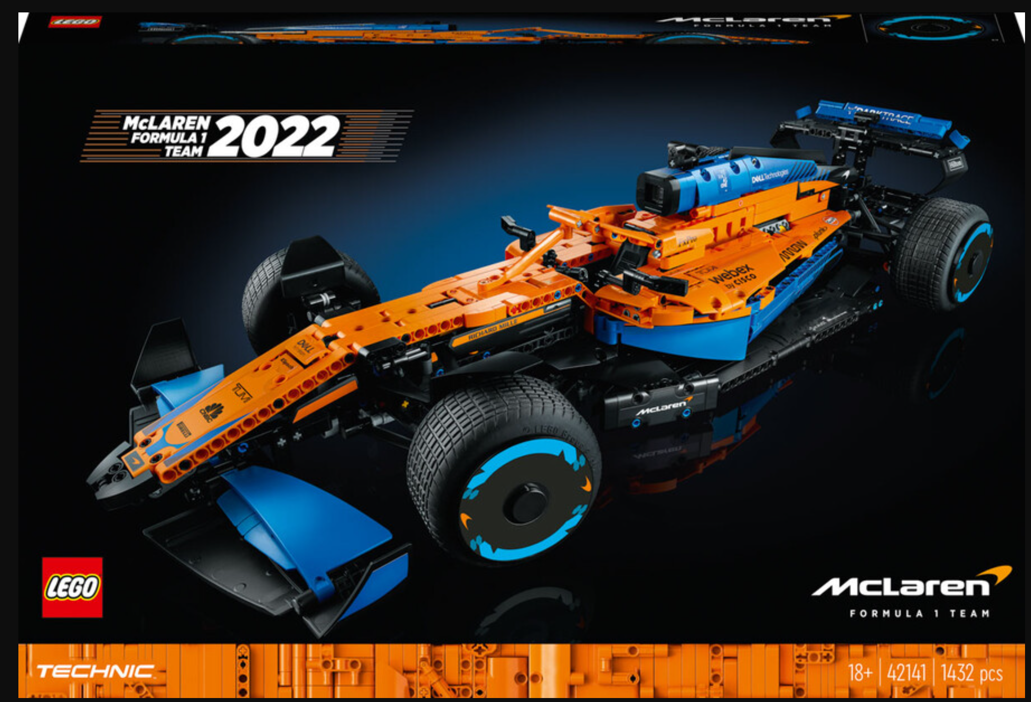 LEGO® Technic McLaren Formula 1™ Yarış Arabası 42141