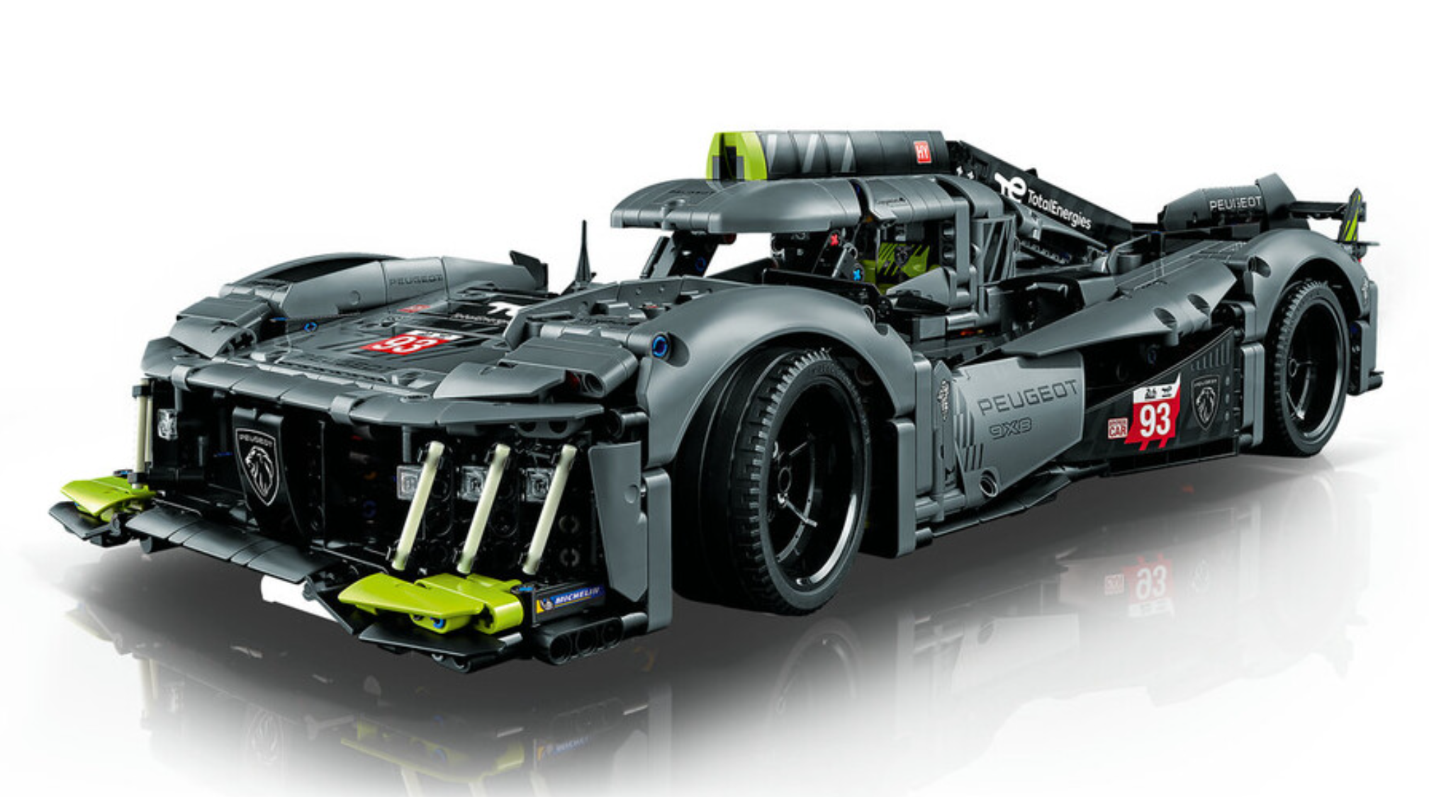 LEGO® Technic PEUGEOT 9X8 24H Le Mans Hybrid Hypercar 42156