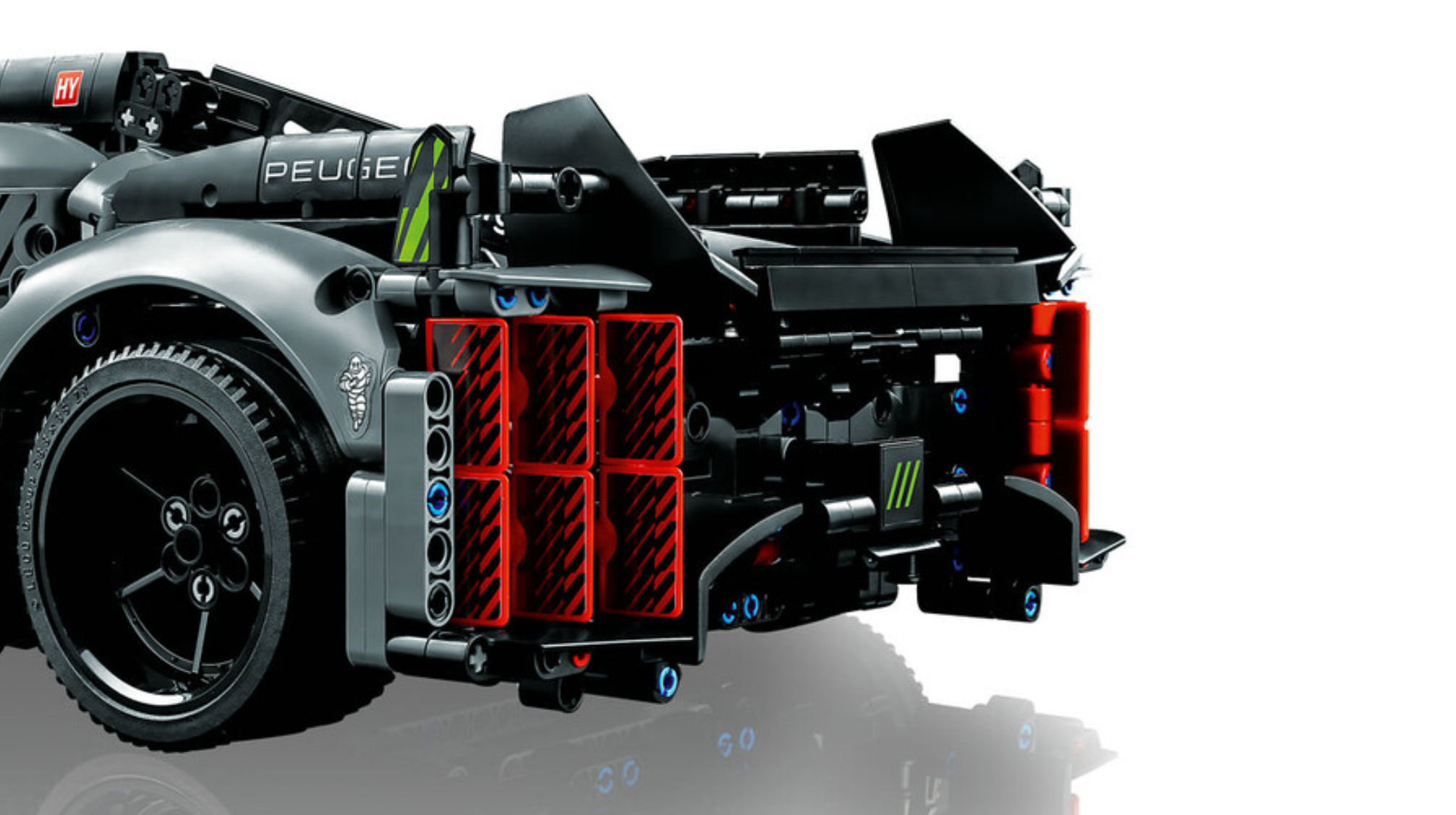 LEGO® Technic PEUGEOT 9X8 24H Le Mans Hybrid Hypercar 42156