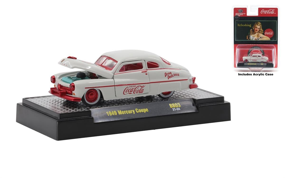 M2 Machines 1949 Mercury Coupe Coca Cola Limited 750 pieces  