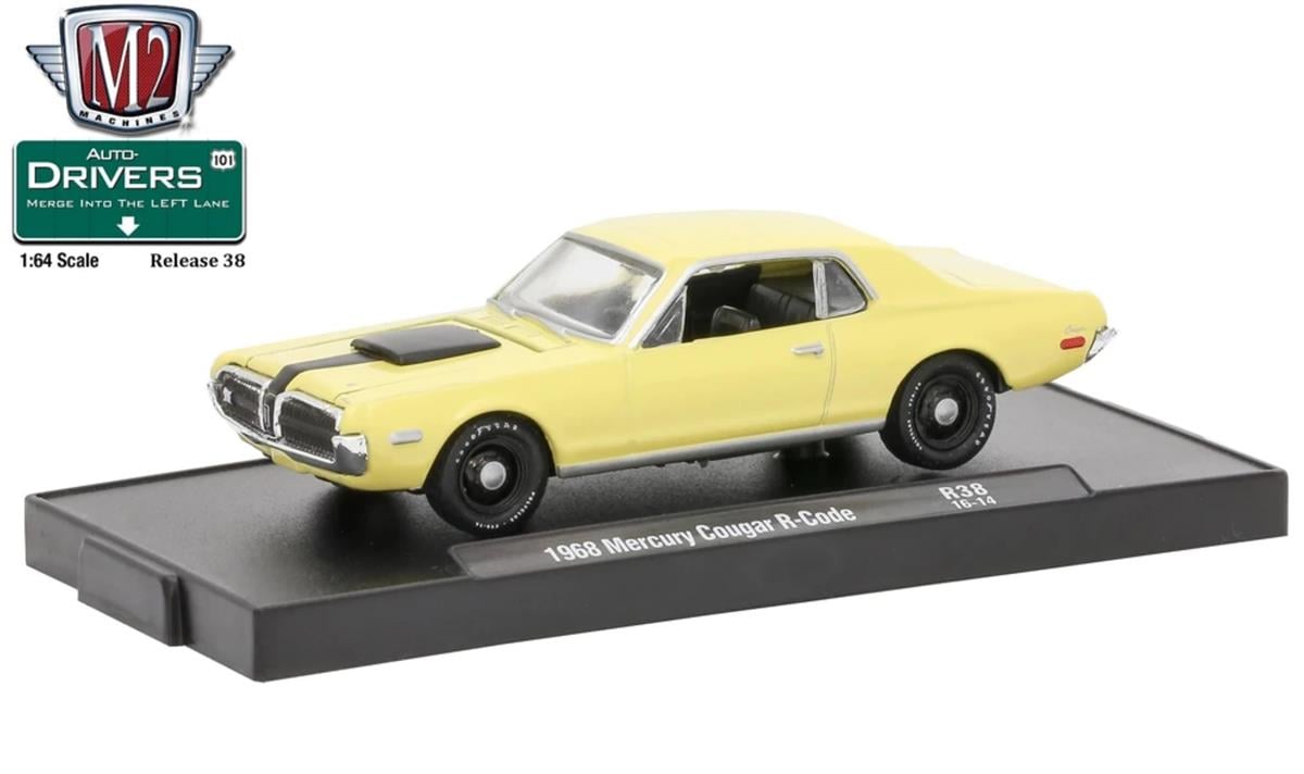 M2 Machines 1968 Mercury Cougar R-Code r38 16-14