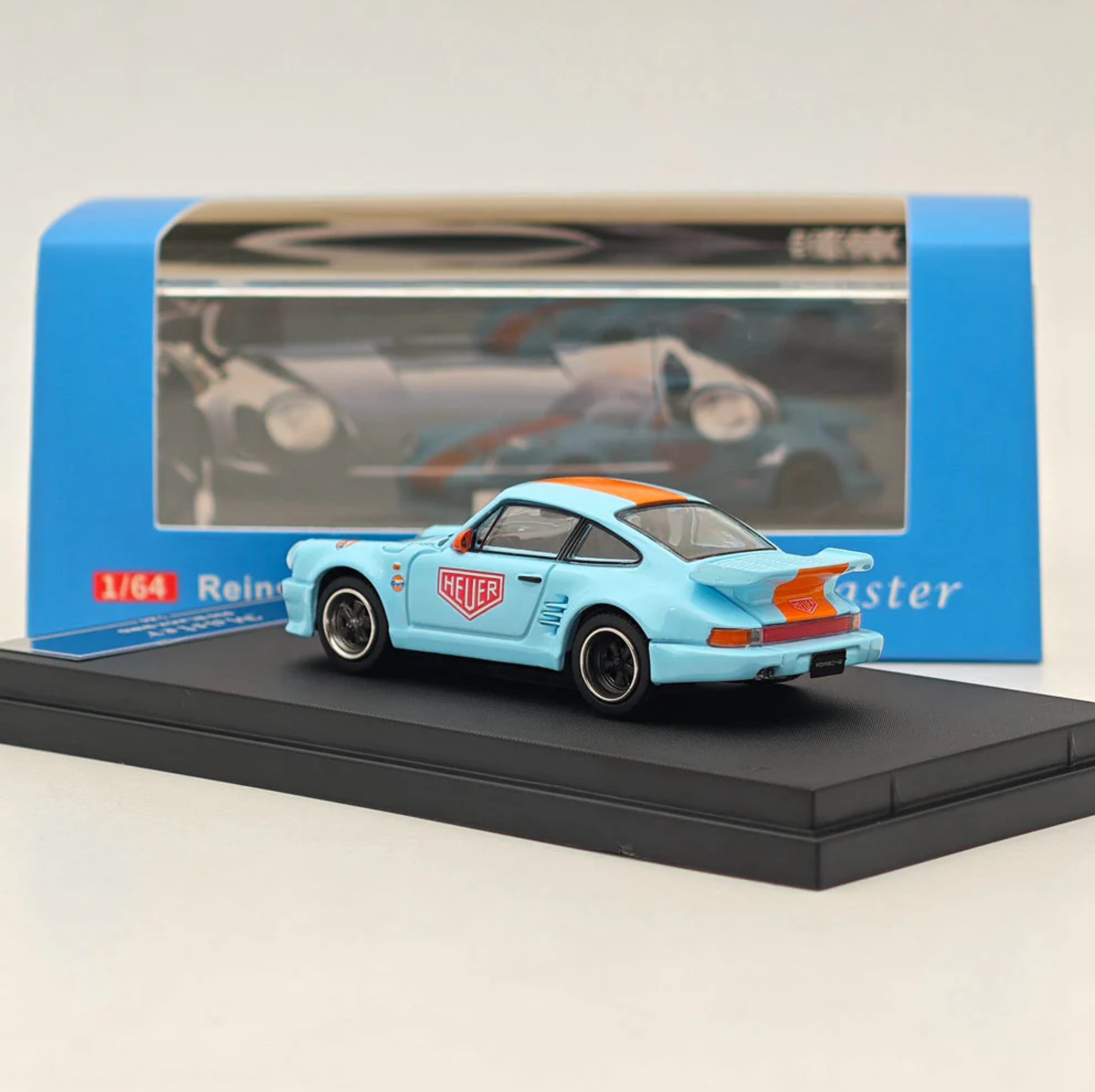 Master Porsche 930 Blackbird Gulf Heuer