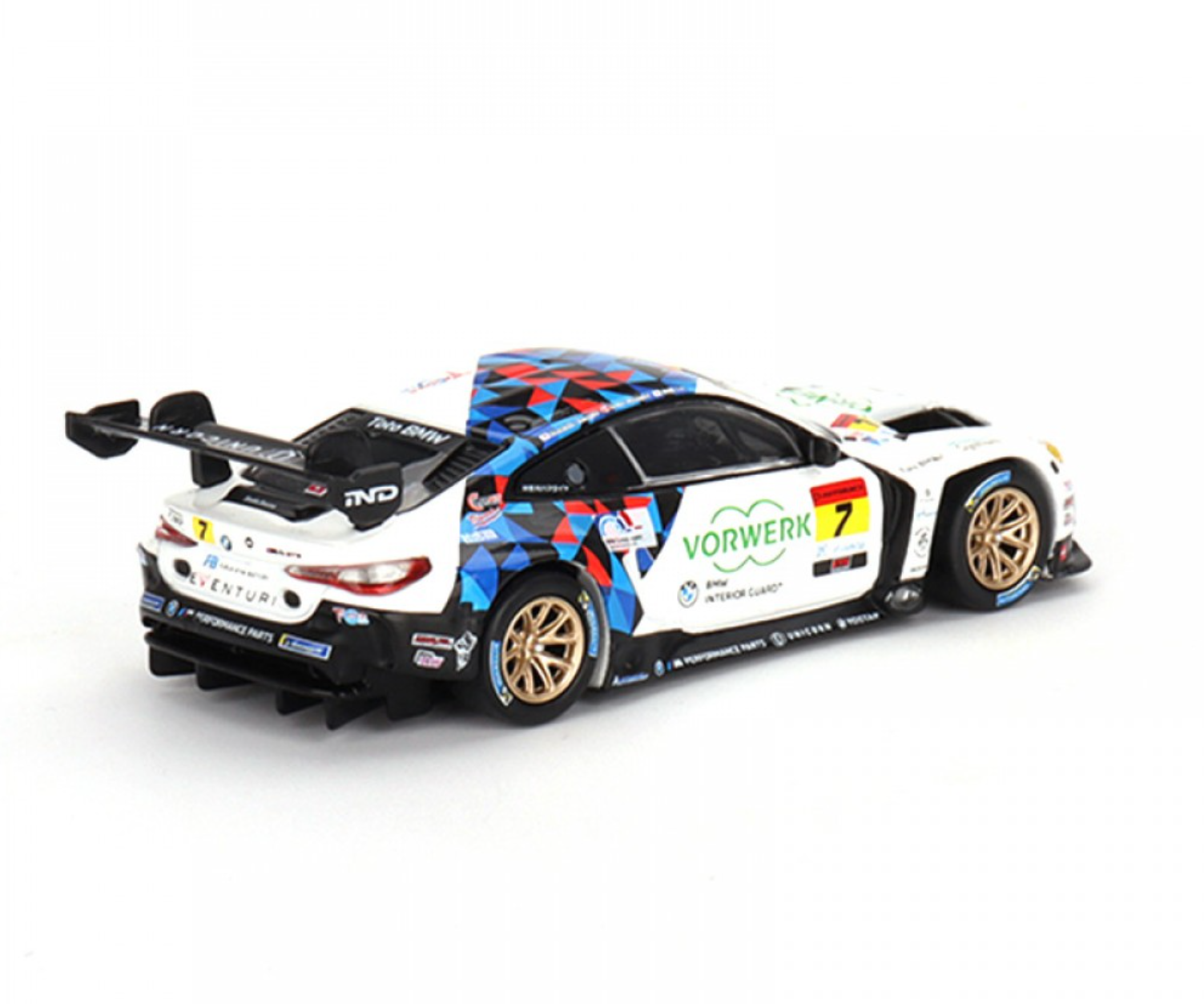 Mini GT Bmw M4 GT3 #7 2023 Super GT Series Studie Bmw M4 Bmw M Team Studie x CRS