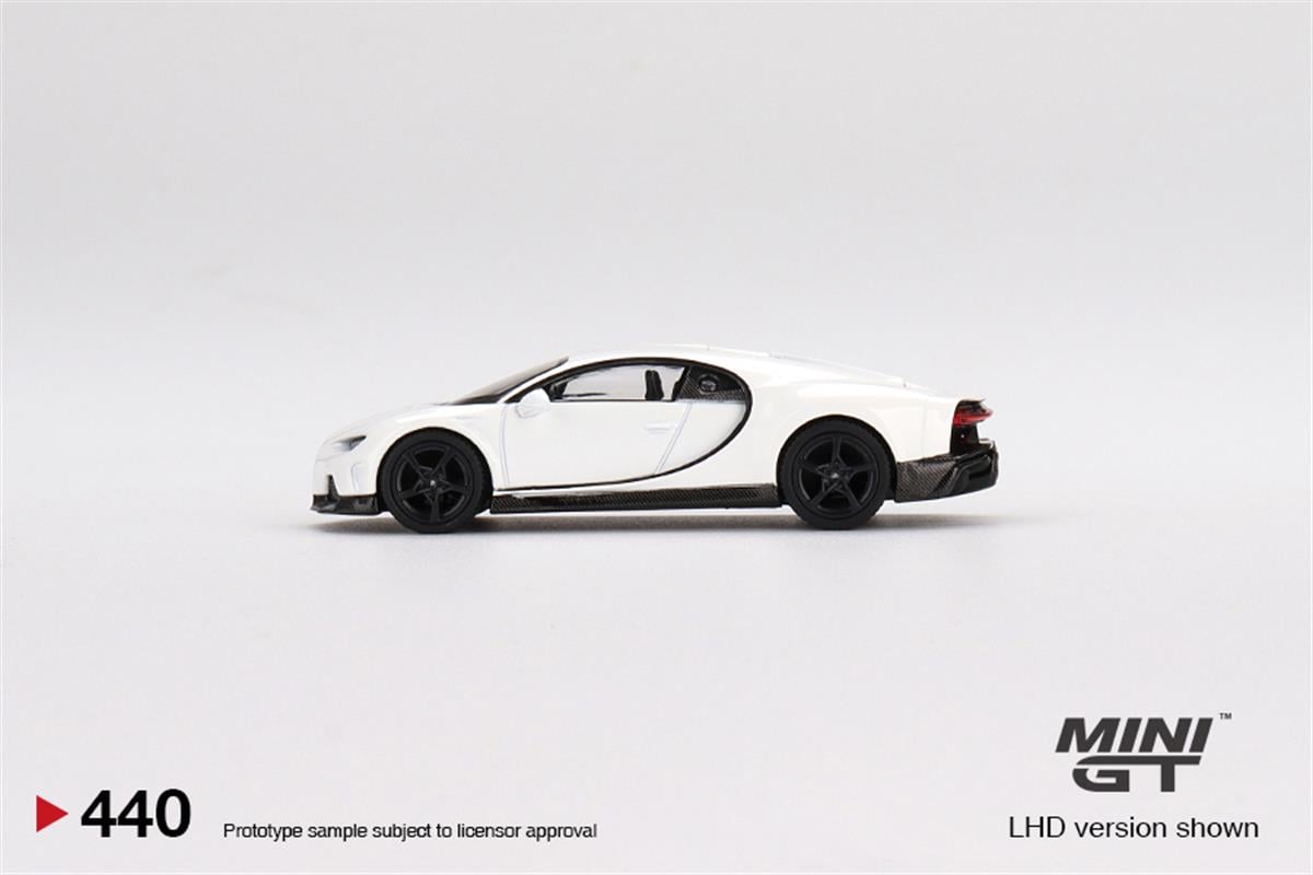 Mini GT Bugatti Chiron Super Sport White