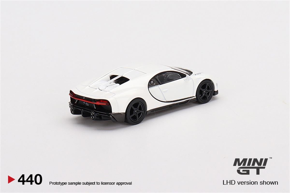 Mini GT Bugatti Chiron Super Sport White