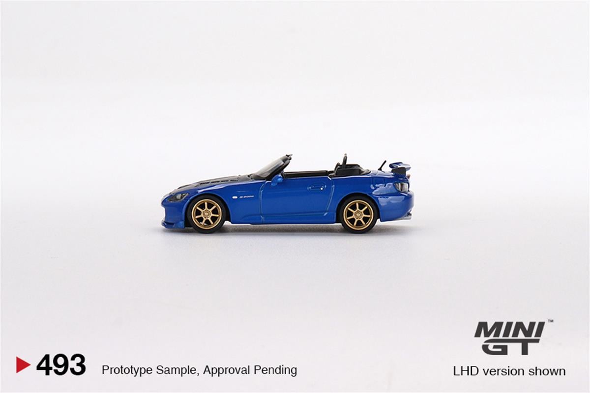 Mini GT Honda S2000 (AP2) Mugen Monte Carlo Blue Pearl LHD