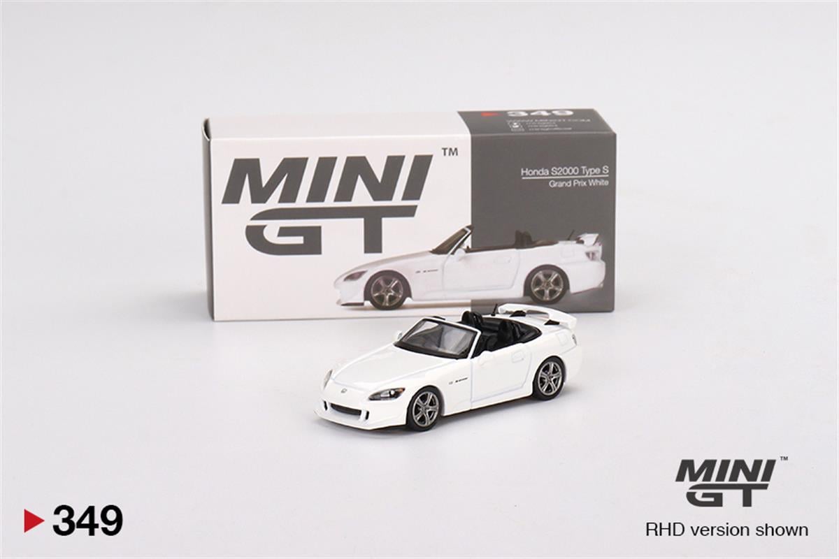 Mini GT Honda S2000 AP2 Type S Grand Prix White