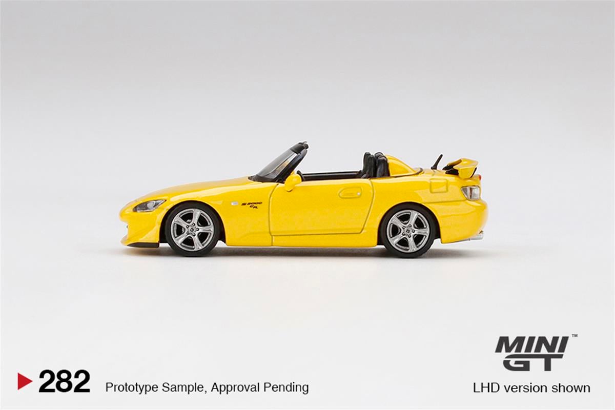 Mini GT Honda S2000 CR Rio Yellow Pearl