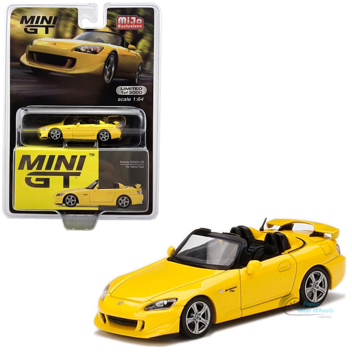 Mini GT Honda S2000 CR Rio Yellow Pearl