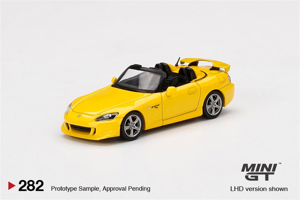 Mini GT Honda S2000 CR Rio Yellow Pearl
