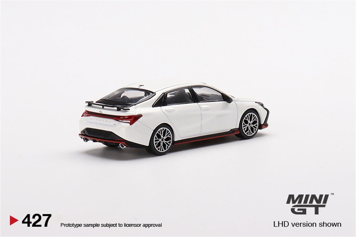 Mini GT Hyundai Elantra N Ceramic White