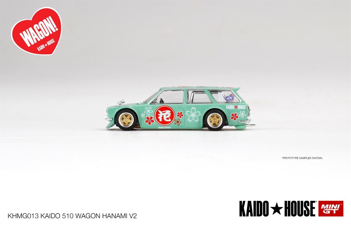Mini GT Kaido House Datsun 510 Wagon Hanami V2