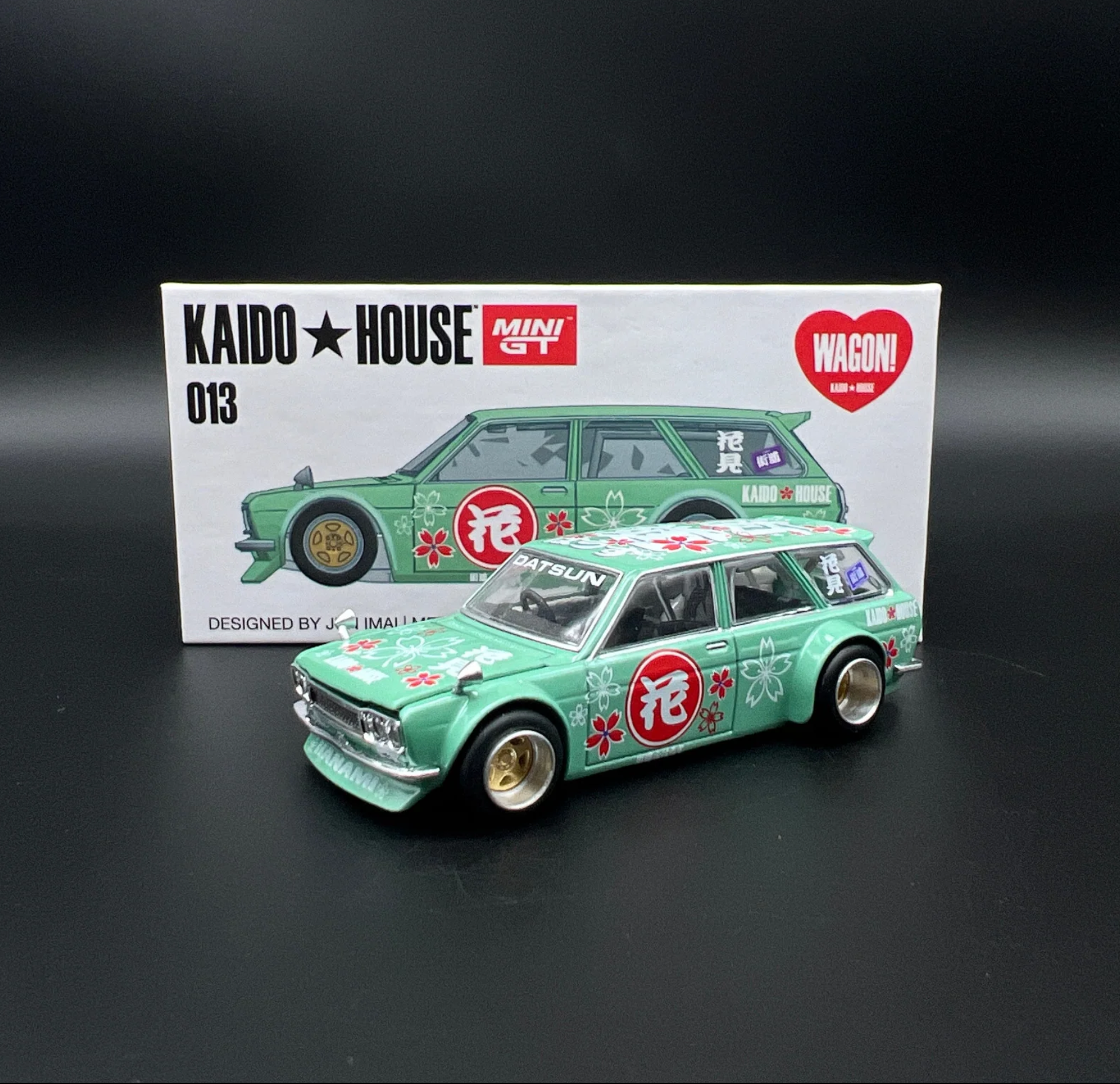 Mini GT Kaido House Datsun 510 Wagon Hanami V2