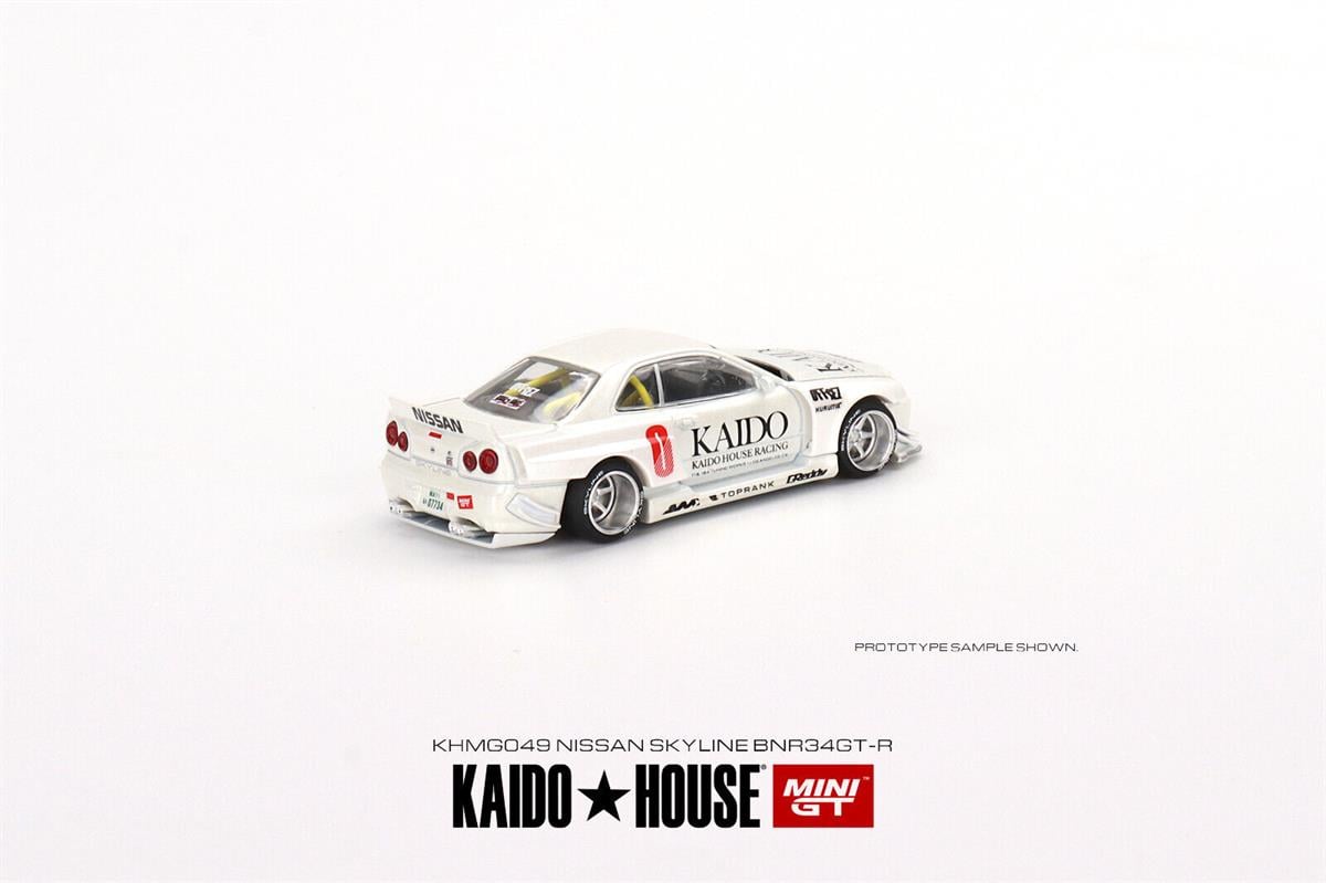 Mini GT Kaido House Nissan Skyline GT-R R34 Kaido Works V2