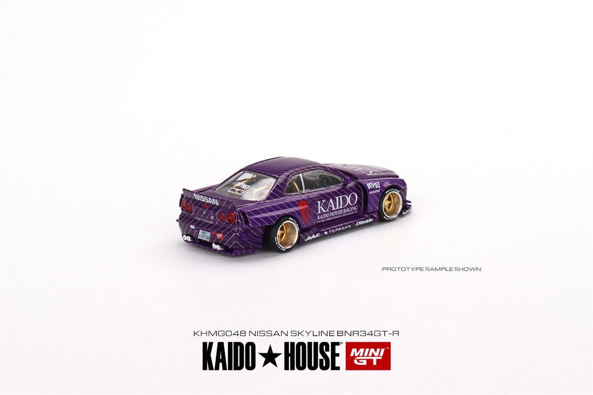 Mini GT Kaido House Nissan Skyline GT-R R34 Kaido Works V1