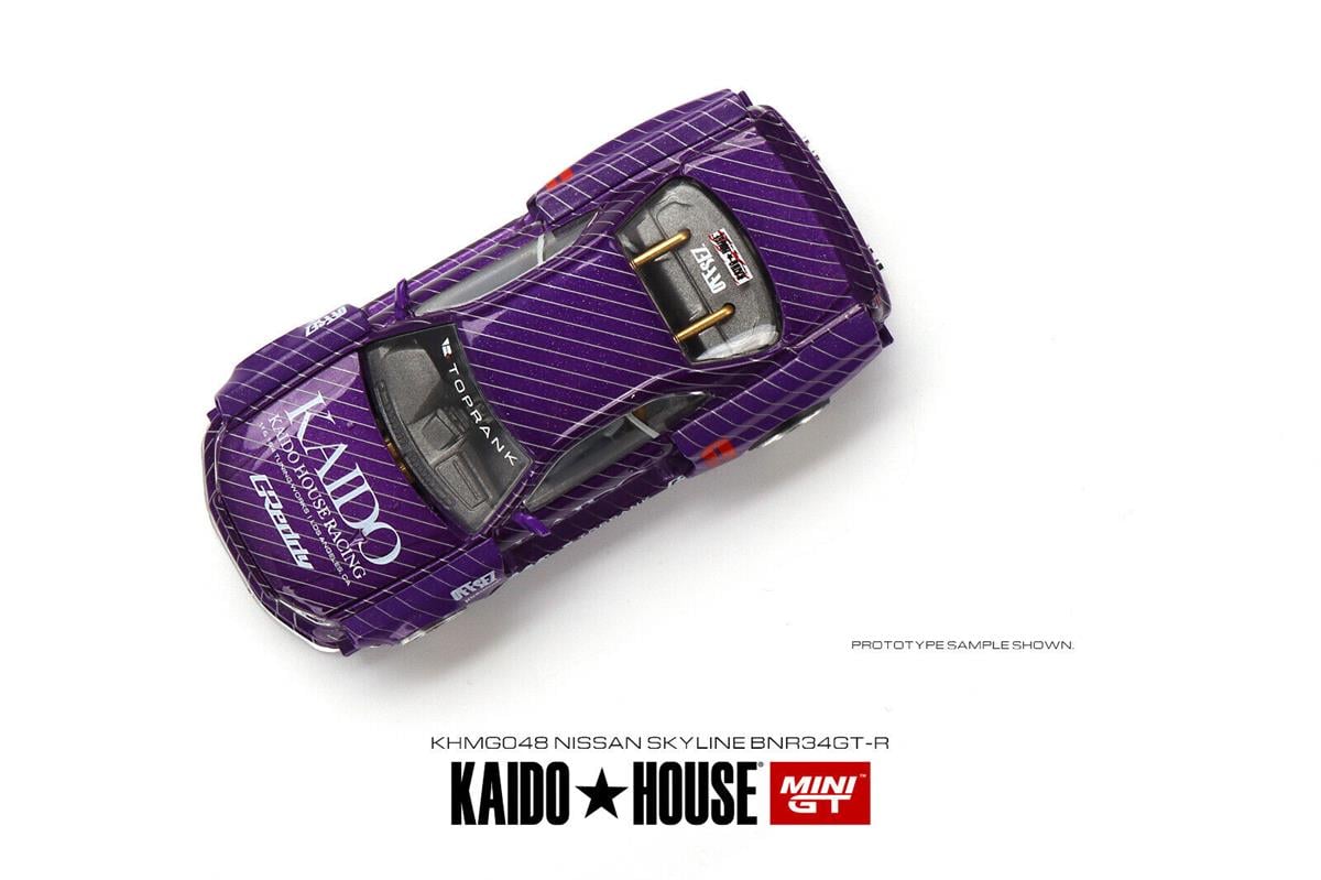 Mini GT Kaido House Nissan Skyline GT-R R34 Kaido Works V1