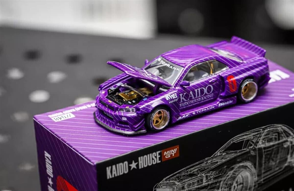 Mini GT Top Secret Nissan Skyline GT-R VR32 Japan Exclusive