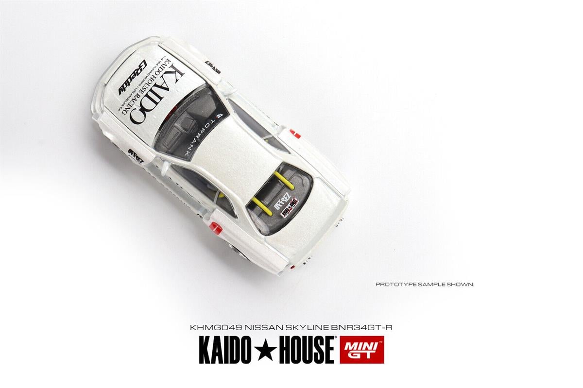 Mini GT Kaido House Nissan Skyline GT-R R34 Kaido Works V2