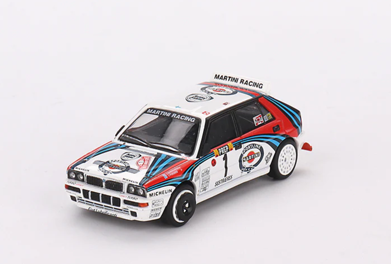 Mini GT Lancia Delta HF integrale Evoluzione 4 cars Set Monte Carlo Rally 