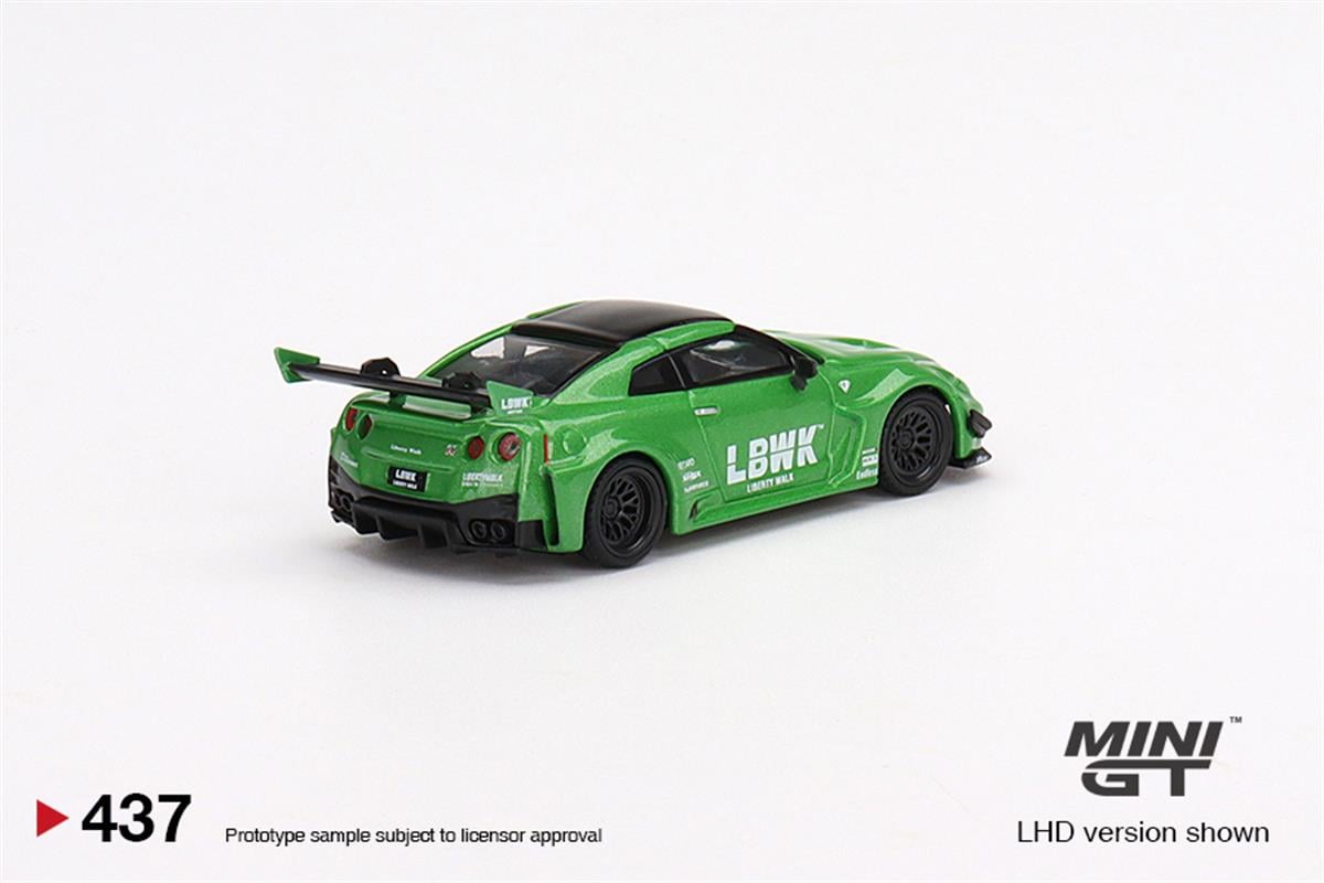 Mini GT LB-Silhouette WORKS GT NISSAN 35GT-RR Ver.2 Apple Green