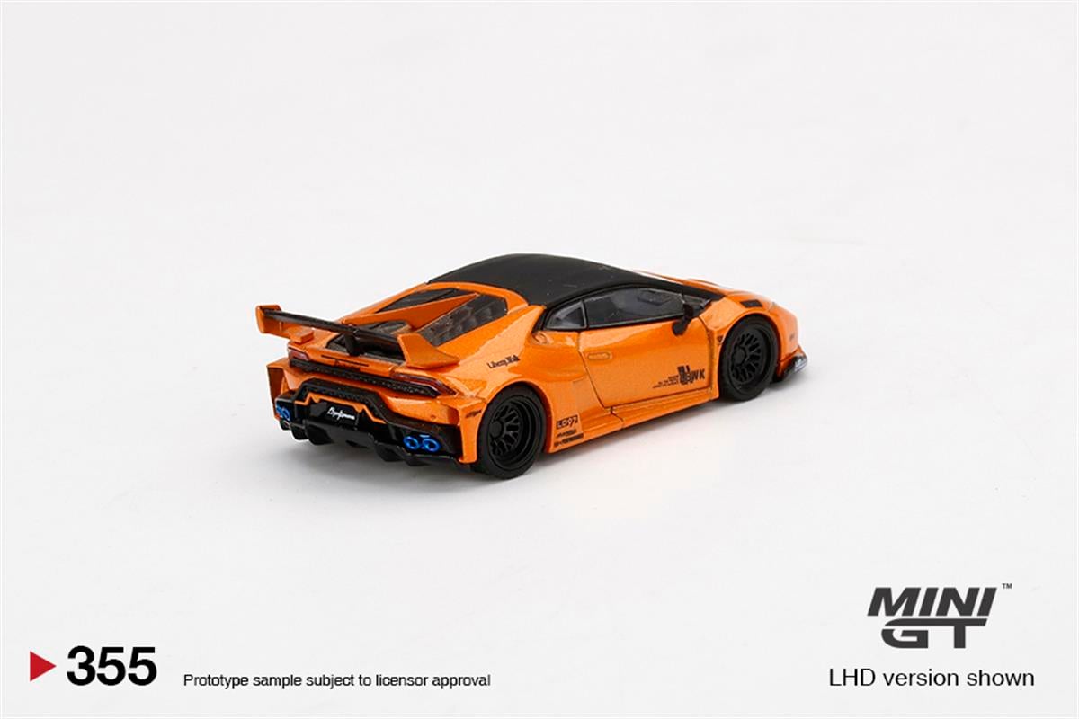 Mini GT LBWK Lamborghini Huracan GT Arancio Borealis | diecastpazar