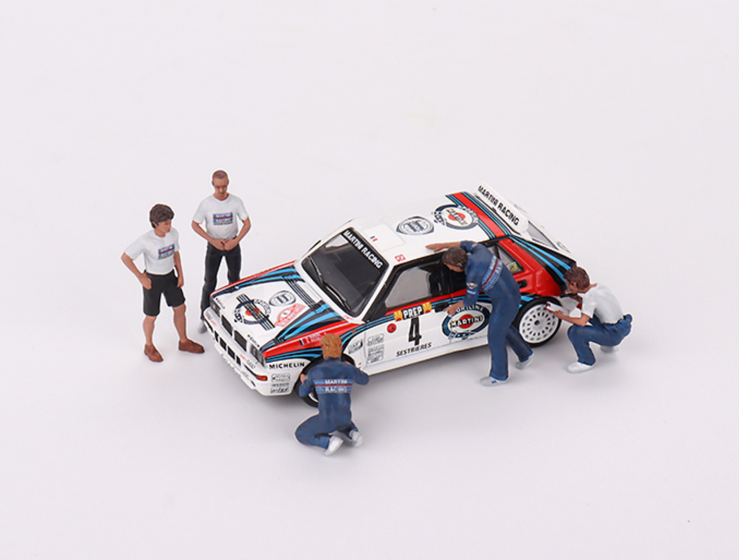 Mini GT Martini Racing WRC Figür