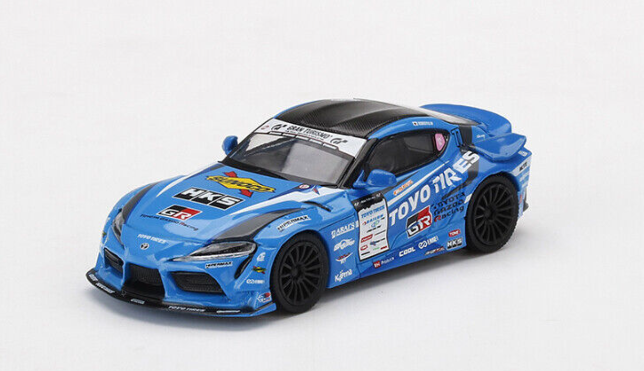 Mini GT Mijo HKS Toyota GR Supra No.77 FAT FIVE Racing 2020 D1 Grand Prix Japan Exclusive rhd