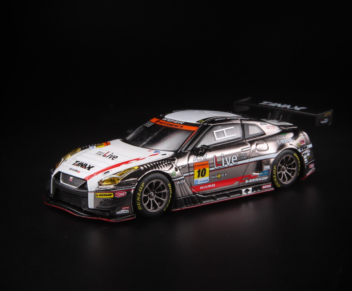 Mini GT Mijo Nissan GT-R Nismo GT3 #10 TANAX GAINER GT-R gainer super gt 2022 series