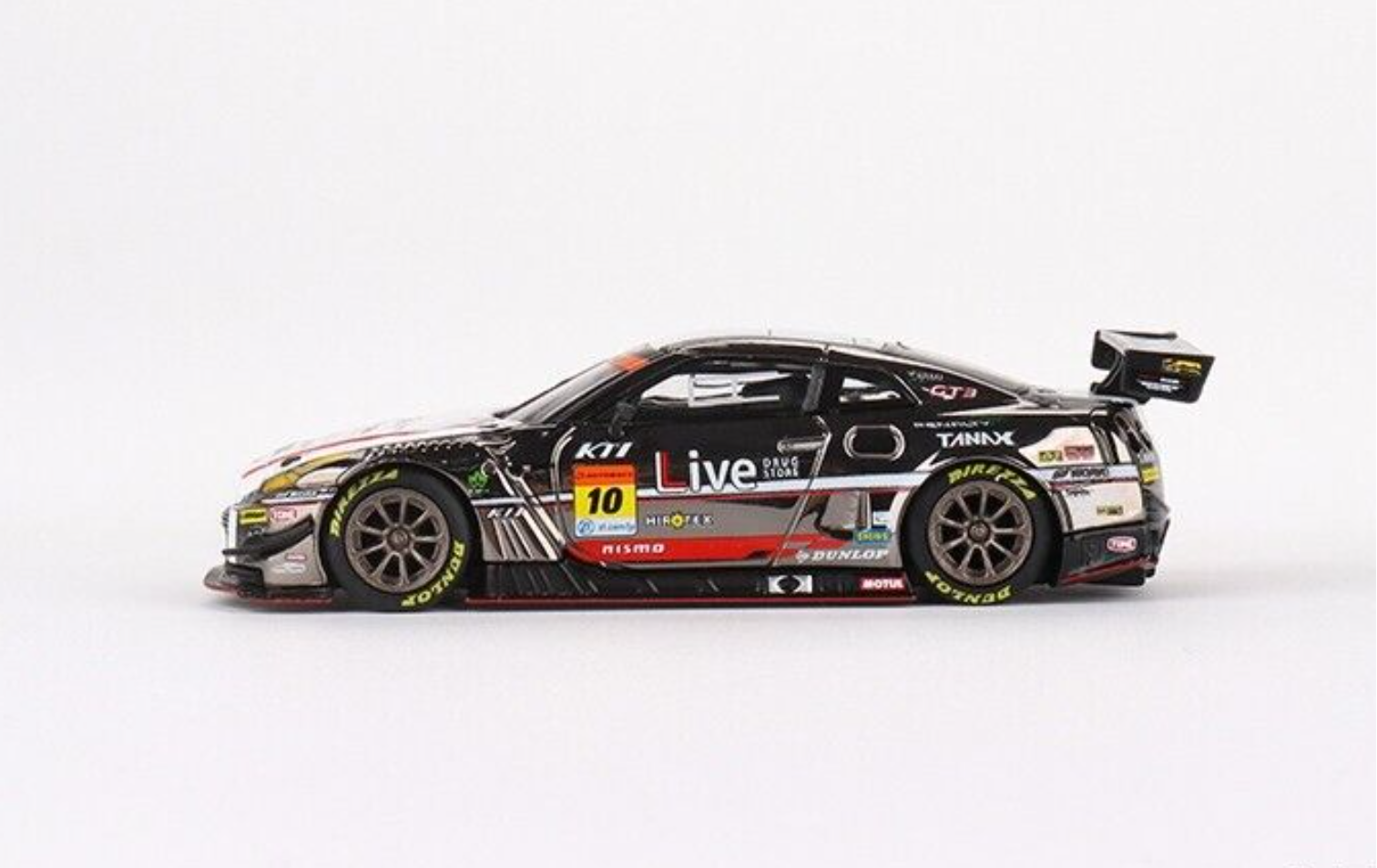 Mini GT Mijo Nissan GT-R Nismo GT3 #10 TANAX GAINER GT-R gainer super gt 2022 series