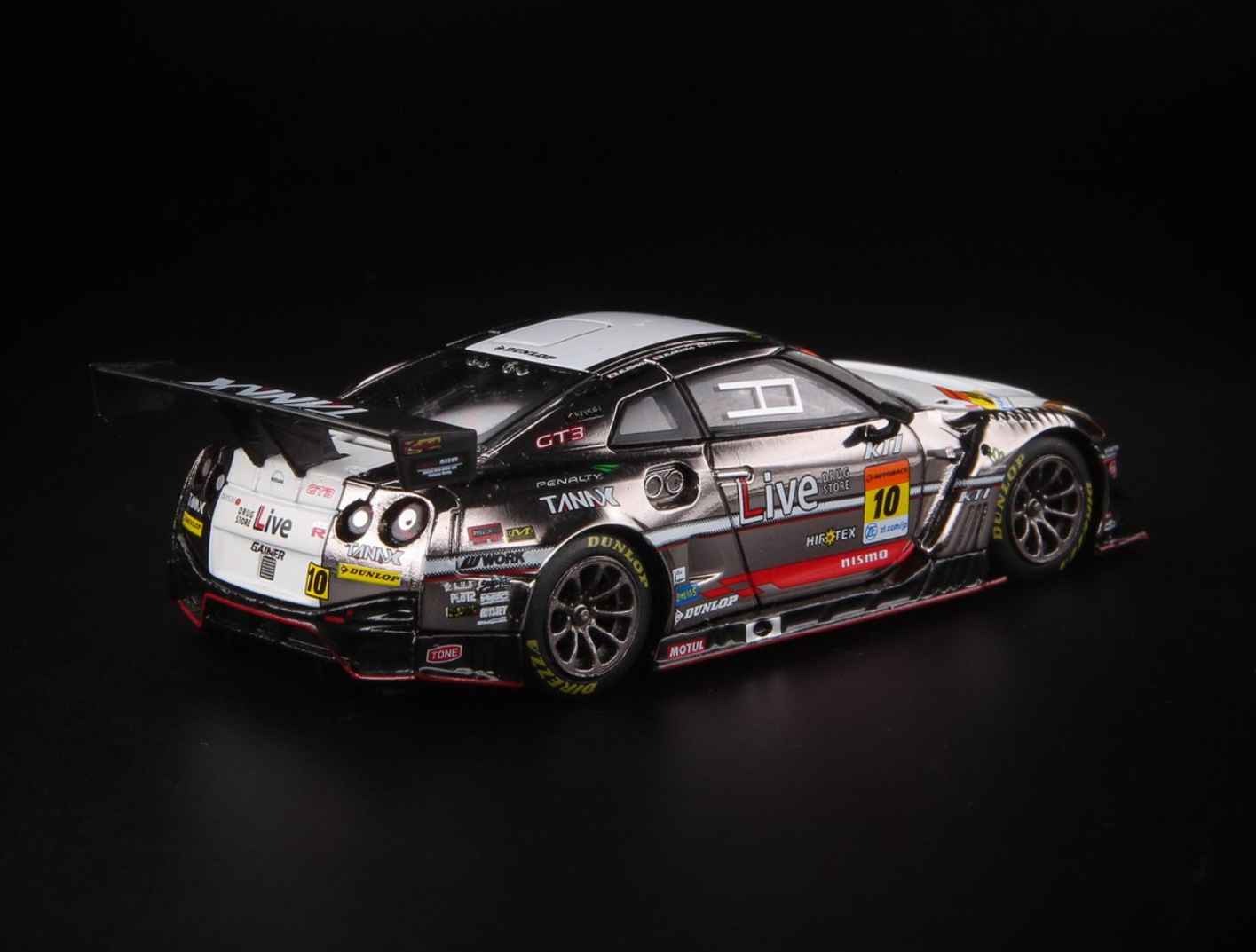 Mini GT Mijo Nissan GT-R Nismo GT3 #10 TANAX GAINER GT-R gainer super gt 2022 series