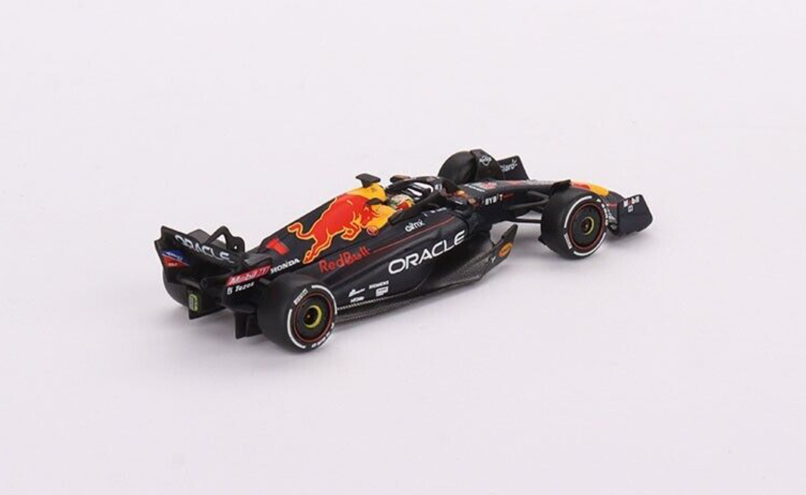 Mini GT Mijo Oracle Red Bull Racing RB18 #1 Max Verstappen 2022 Monaco Grand Prix 3rd Place
