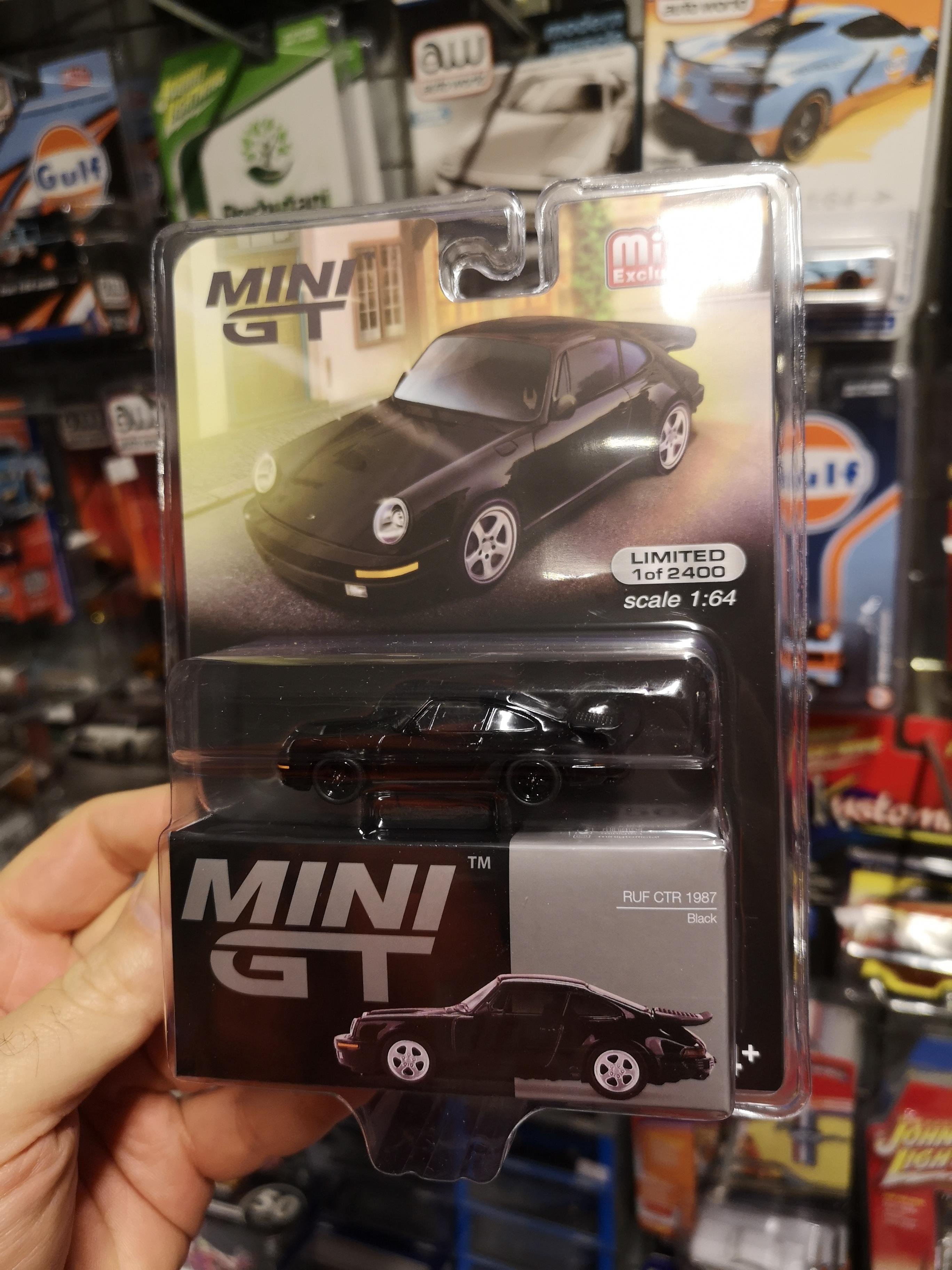 Mini GT Mijo RUF CTR 1987 Black lhd
