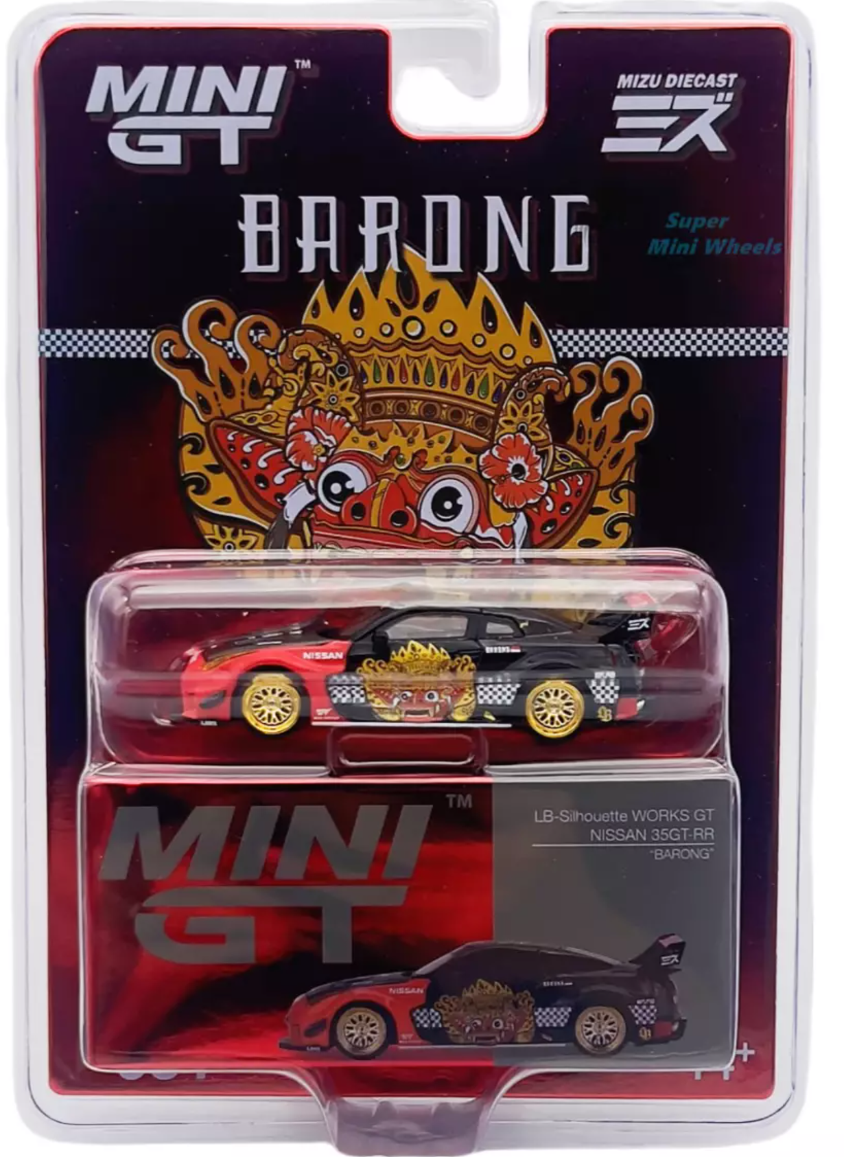 Mini GT Mizu LB-Super Silhouette Works GT Nissan 35GT-RR Ver.1 BARONG