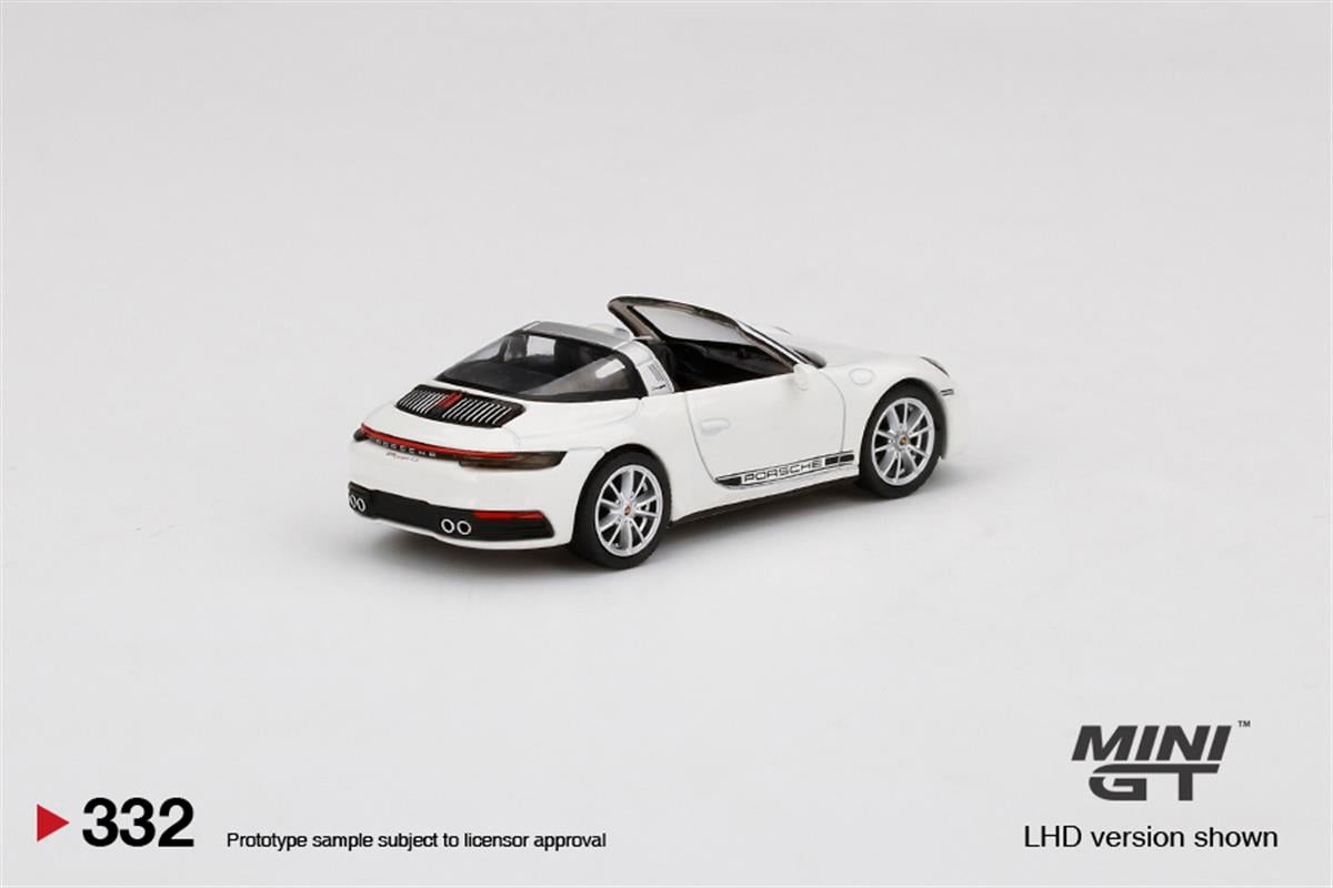 Mini GT Porsche 911 Targa 4S White