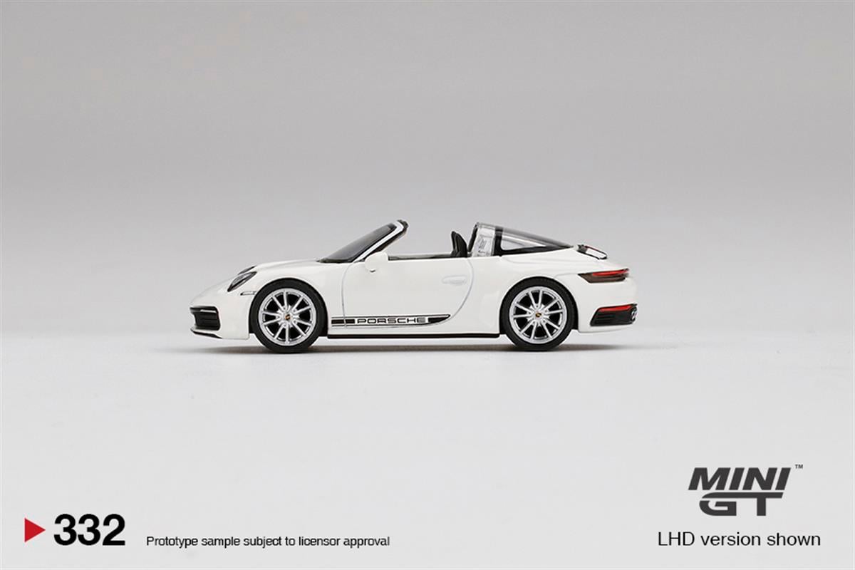 Mini GT Porsche 911 Targa 4S White