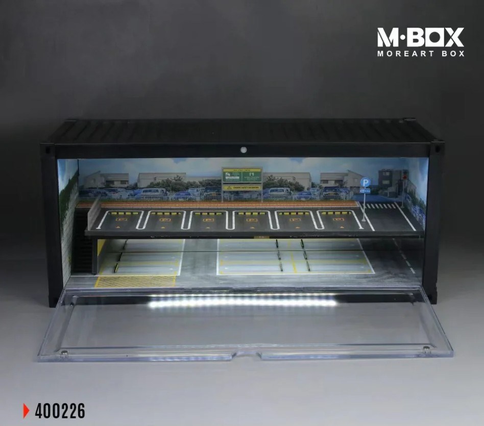 Moreart Container Underground Parking Garage Scene B Model