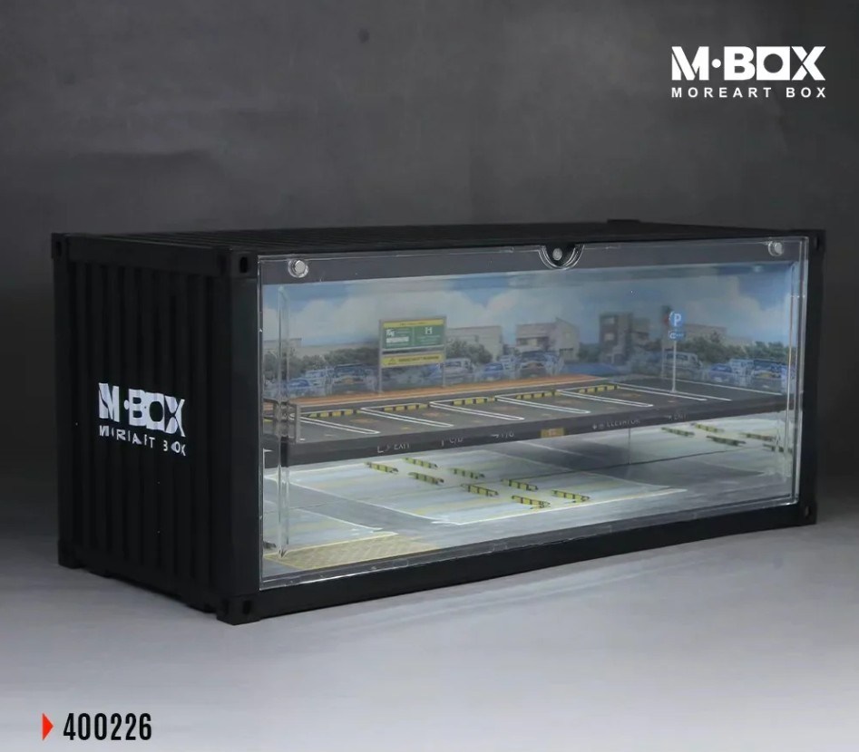 Moreart Container Underground Parking Garage Scene B Model