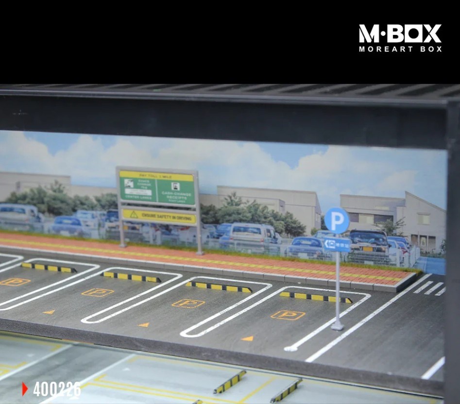 Moreart Container Underground Parking Garage Scene B Model