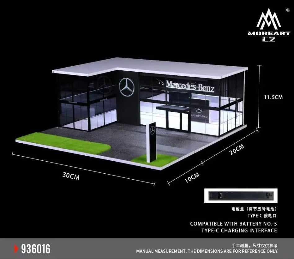 Moreart Double-layer Assembly Exhibition Mercedes-Benz Store