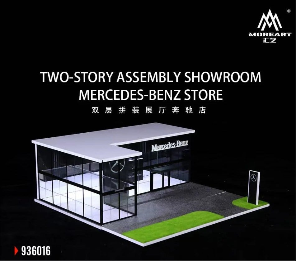 Moreart Double-layer Assembly Exhibition Mercedes-Benz Store