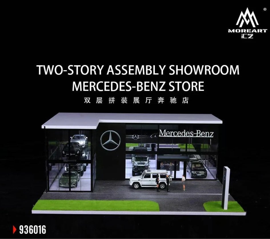 Moreart Double-layer Assembly Exhibition Mercedes-Benz Store