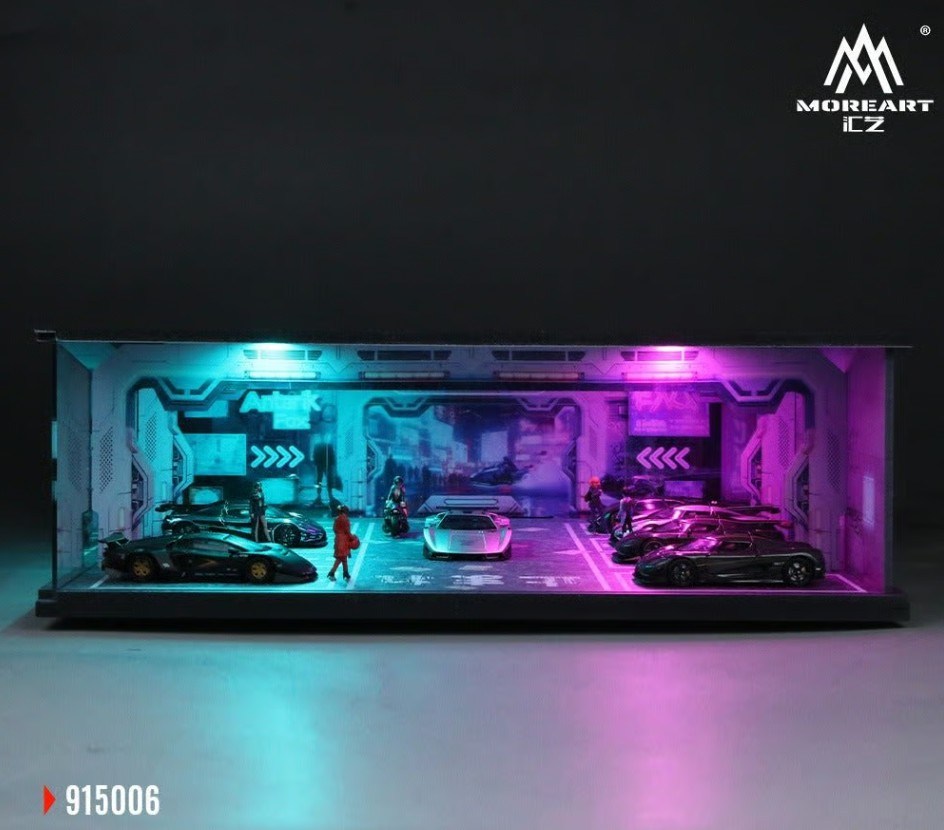 Moreart Underground Parking Garage Scene 06 Edition