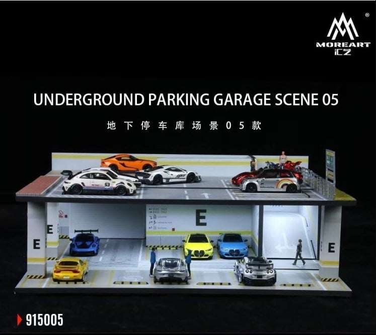 Moreart Underground parking garage scene 05